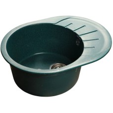 Кухонная мойка зеленый GranFest Rondo GF-R580L