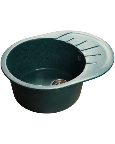 Кухонная мойка зеленый GranFest Rondo GF-R580L