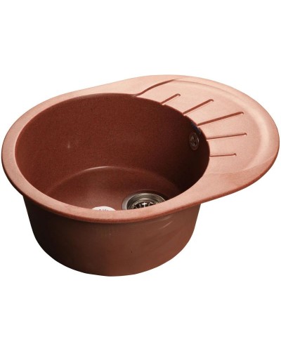 Кухонная мойка красный марс GranFest Rondo GF-R580L