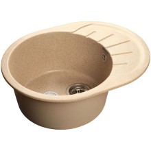 Кухонная мойка песочный GranFest Rondo GF-R580L