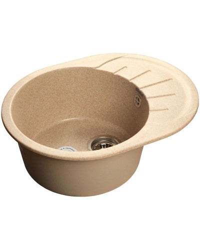 Кухонная мойка песочный GranFest Rondo GF-R580L