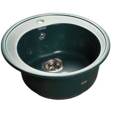 Кухонная мойка зеленый GranFest Rondo GF-R510