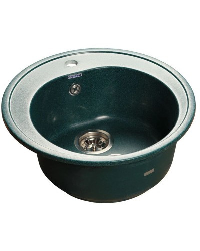 Кухонная мойка зеленый GranFest Rondo GF-R510