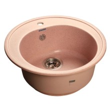 Кухонная мойка розовый GranFest Rondo GF-R510