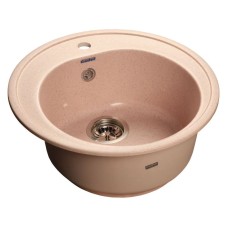 Кухонная мойка светло-розовый GranFest Rondo GF-R510