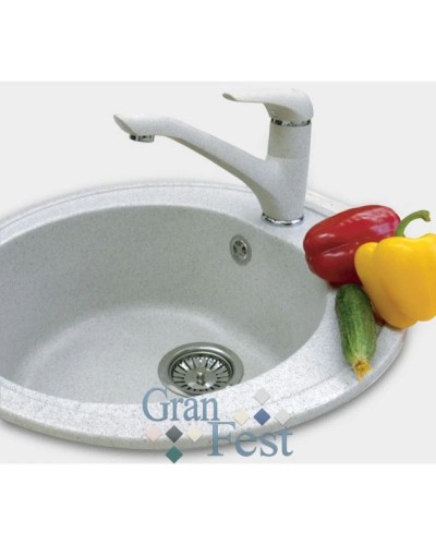 Кухонная мойка серый GranFest Rondo GF-R510