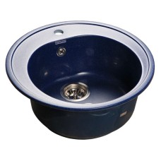 Кухонная мойка синий GranFest Rondo GF-R510