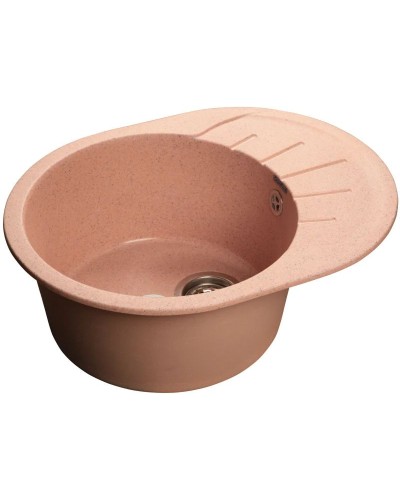 Кухонная мойка розовый GranFest Rondo GF-R580L