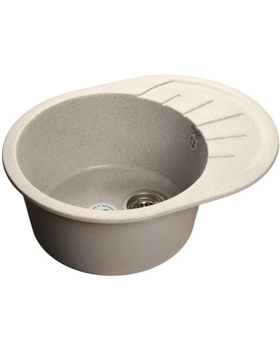 Кухонная мойка серый GranFest Rondo GF-R580L