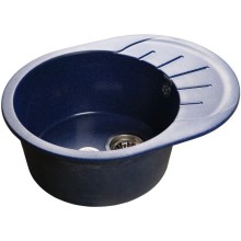 Кухонная мойка синий GranFest Rondo GF-R580L