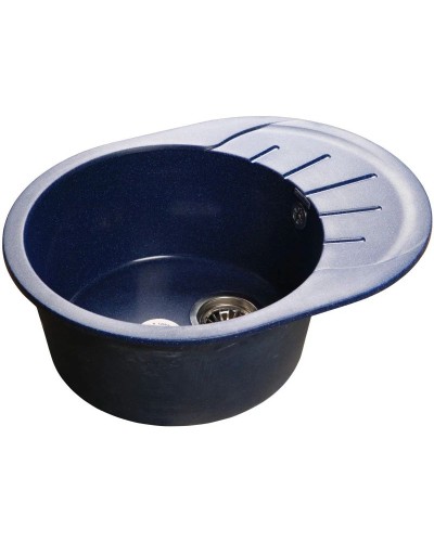 Кухонная мойка синий GranFest Rondo GF-R580L