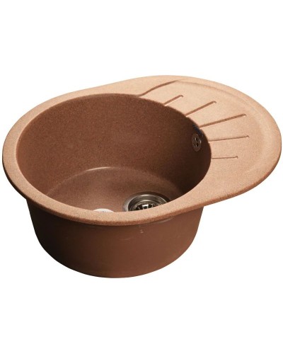 Кухонная мойка терракот GranFest Rondo GF-R580L