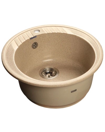 Кухонная мойка песочный GranFest Rondo GF-R520