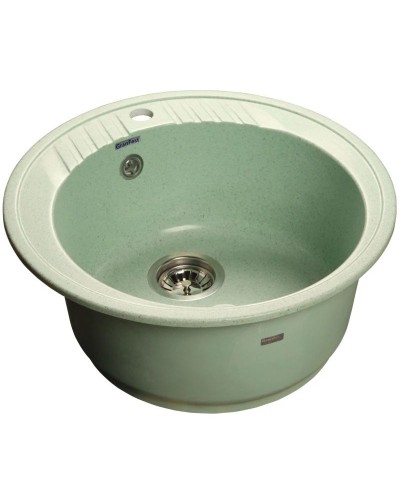 Кухонная мойка салатовый GranFest Rondo GF-R520