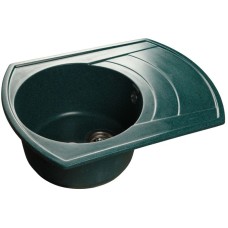 Кухонная мойка зеленый GranFest Rondo GF-R650L