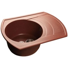 Кухонная мойка красный марс GranFest Rondo GF-R650L