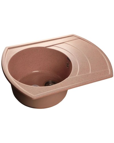 Кухонная мойка розовый GranFest Rondo GF-R650L