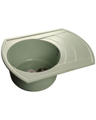 Кухонная мойка салатовый GranFest Rondo GF-R650L