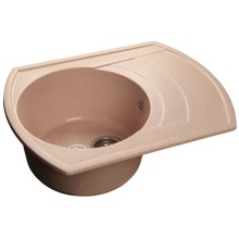 Кухонная мойка светло-розовый GranFest Rondo GF-R650L