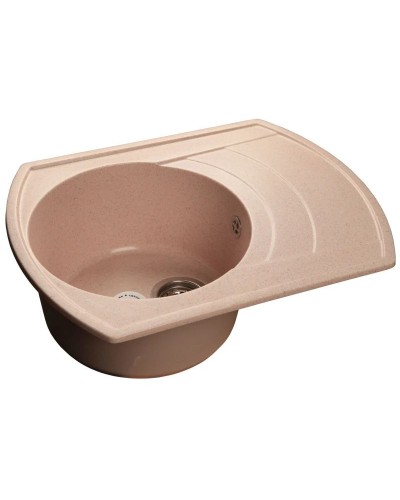 Кухонная мойка светло-розовый GranFest Rondo GF-R650L