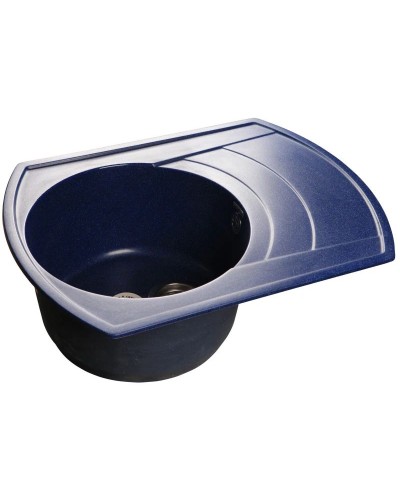 Кухонная мойка синий GranFest Rondo GF-R650L