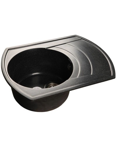 Кухонная мойка черный GranFest Rondo GF-R650L