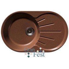 Кухонная мойка красный марс GranFest Rondo GF-R750L