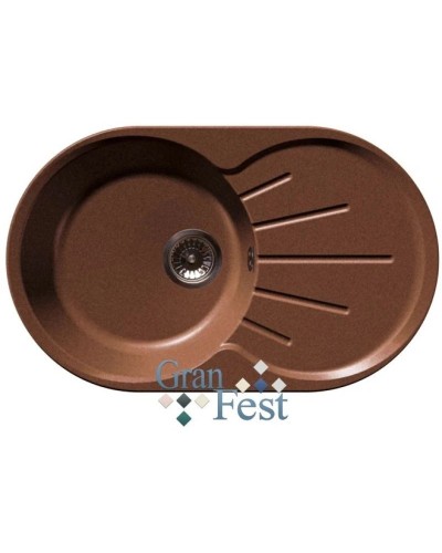 Кухонная мойка красный марс GranFest Rondo GF-R750L
