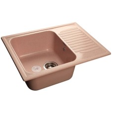 Кухонная мойка розовый GranFest Standart GF-S645L