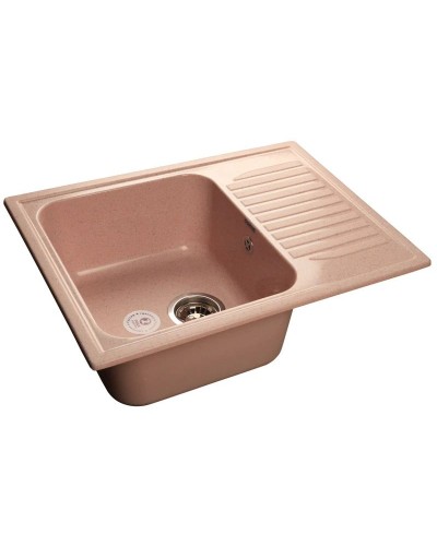 Кухонная мойка розовый GranFest Standart GF-S645L
