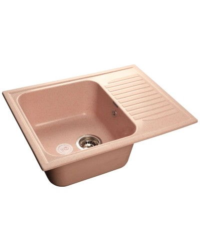 Кухонная мойка светло-розовый GranFest Standart GF-S645L