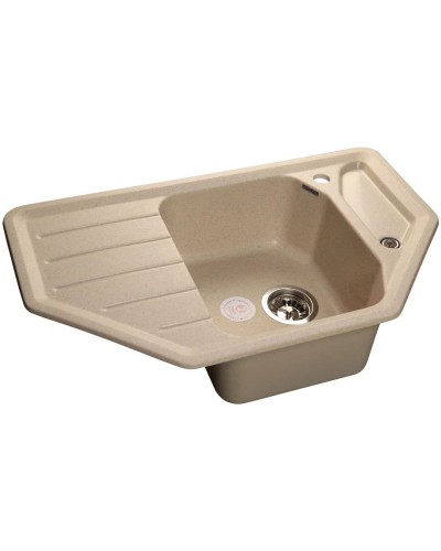 Кухонная мойка бежевый GranFest Corner GF-C800E