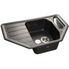 Кухонная мойка черный GranFest Corner GF-C800E