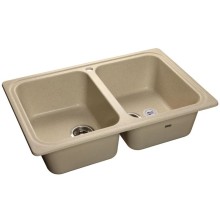 Кухонная мойка бежевый GranFest Standart GF-S780K