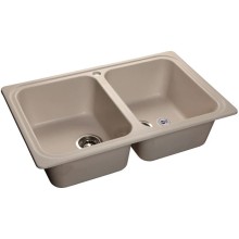 Кухонная мойка белый GranFest Standart GF-S780K