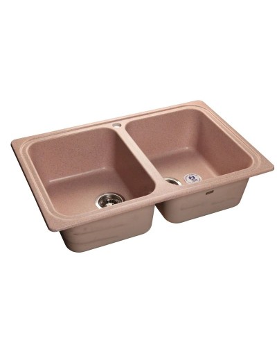 Кухонная мойка розовый GranFest Standart GF-S780K
