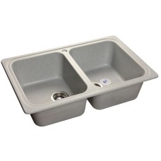 Кухонная мойка серый GranFest Standart GF-S780K