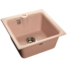Кухонная мойка светло-розовый GranFest Practic GF-P420