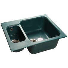 Кухонная мойка зеленый GranFest Standart GF-S615K