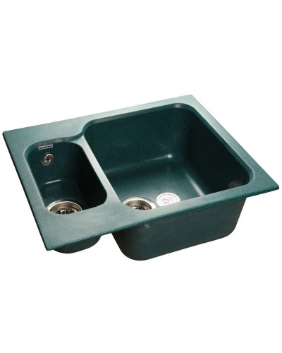 Кухонная мойка зеленый GranFest Standart GF-S615K