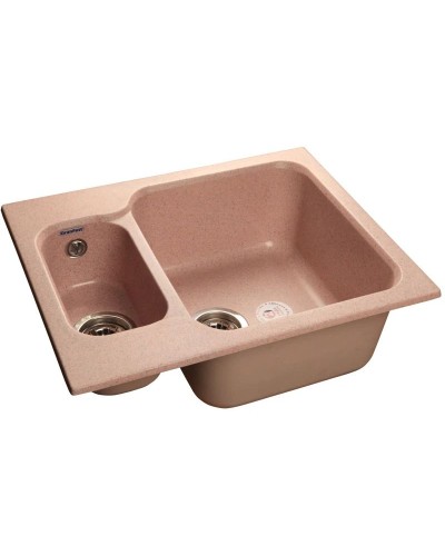 Кухонная мойка розовый GranFest Standart GF-S615K
