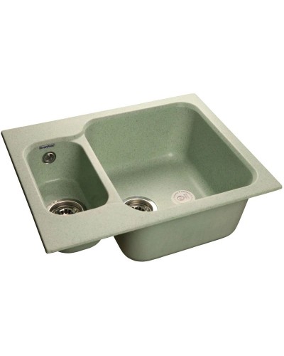 Кухонная мойка салатовый GranFest Standart GF-S615K