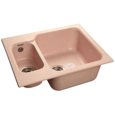 Кухонная мойка светло-розовый GranFest Standart GF-S615K