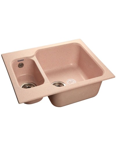 Кухонная мойка светло-розовый GranFest Standart GF-S615K