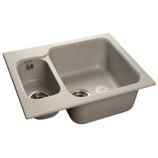 Кухонная мойка серый GranFest Standart GF-S615K