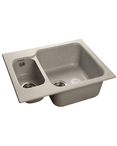 Кухонная мойка серый GranFest Standart GF-S615K
