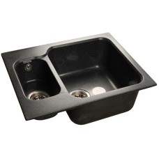 Кухонная мойка черный GranFest Standart GF-S615K