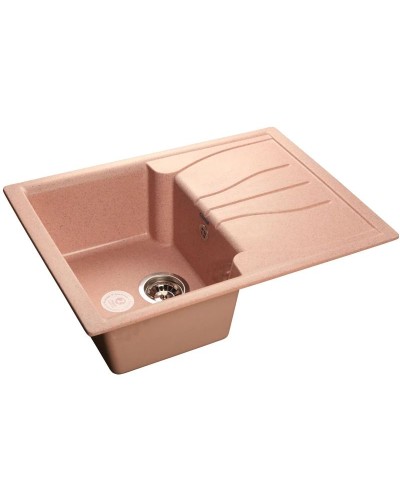 Кухонная мойка розовый GranFest Standart GF-S680L