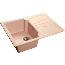 Кухонная мойка светло-розовый GranFest Standart GF-S680L