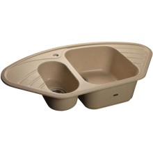 Кухонная мойка бежевый GranFest Corner GF-C960E